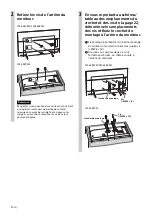 Preview for 26 page of Sony SU-WL500 Instructions (SU-WL500 Wall-Mount Bracket) Installation Manual