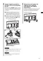 Preview for 27 page of Sony SU-WL500 Instructions (SU-WL500 Wall-Mount Bracket) Installation Manual