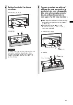 Preview for 31 page of Sony SU-WL500 Instructions (SU-WL500 Wall-Mount Bracket) Installation Manual