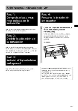 Preview for 47 page of Sony SU-WL500 Instructions (SU-WL500 Wall-Mount Bracket) Installation Manual