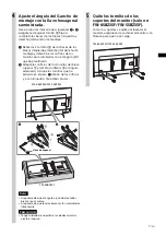 Preview for 49 page of Sony SU-WL500 Instructions (SU-WL500 Wall-Mount Bracket) Installation Manual