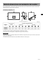 Preview for 61 page of Sony SU-WL500 Instructions (SU-WL500 Wall-Mount Bracket) Installation Manual