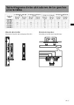 Preview for 63 page of Sony SU-WL500 Instructions (SU-WL500 Wall-Mount Bracket) Installation Manual