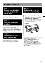 Preview for 67 page of Sony SU-WL500 Instructions (SU-WL500 Wall-Mount Bracket) Installation Manual