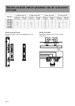 Preview for 84 page of Sony SU-WL500 Instructions (SU-WL500 Wall-Mount Bracket) Installation Manual