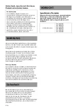 Preview for 86 page of Sony SU-WL500 Instructions (SU-WL500 Wall-Mount Bracket) Installation Manual