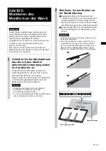 Preview for 97 page of Sony SU-WL500 Instructions (SU-WL500 Wall-Mount Bracket) Installation Manual