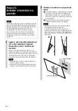 Preview for 114 page of Sony SU-WL500 Instructions (SU-WL500 Wall-Mount Bracket) Installation Manual