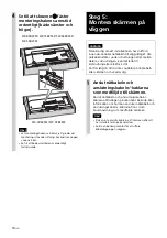 Preview for 164 page of Sony SU-WL500 Instructions (SU-WL500 Wall-Mount Bracket) Installation Manual