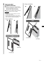 Preview for 205 page of Sony SU-WL500 Instructions (SU-WL500 Wall-Mount Bracket) Installation Manual