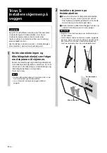 Preview for 216 page of Sony SU-WL500 Instructions (SU-WL500 Wall-Mount Bracket) Installation Manual