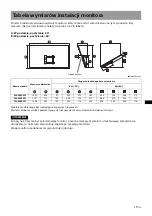 Preview for 247 page of Sony SU-WL500 Instructions (SU-WL500 Wall-Mount Bracket) Installation Manual