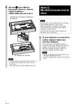 Preview for 284 page of Sony SU-WL500 Instructions (SU-WL500 Wall-Mount Bracket) Installation Manual