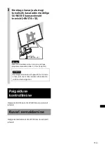 Preview for 421 page of Sony SU-WL500 Instructions (SU-WL500 Wall-Mount Bracket) Installation Manual