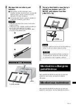 Preview for 465 page of Sony SU-WL500 Instructions (SU-WL500 Wall-Mount Bracket) Installation Manual