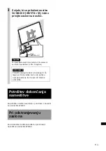 Preview for 501 page of Sony SU-WL500 Instructions (SU-WL500 Wall-Mount Bracket) Installation Manual