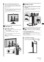 Preview for 7 page of Sony SUFL71M - SU - Stand Instructions Manual