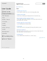 Preview for 62 page of Sony SVF14A1 User Manual