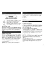 Preview for 3 page of Sony SVR-2000 Setup Manual