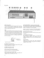 Preview for 6 page of Sony TA-AX410 - Power Amplifier Operating Instructions Manual