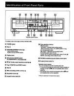 Preview for 6 page of Sony TC-W370 Operating Instructions Manual