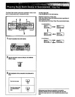 Preview for 8 page of Sony TC-W370 Operating Instructions Manual