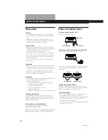 Preview for 18 page of Sony TC-WA7ESA - Dual Auto Reverse Cassette Operating Instructions Manual