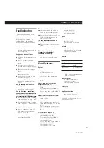 Preview for 8 page of Sony TC-WE305 Operating Instructions Manual