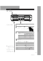 Preview for 14 page of Sony TC-WE305 Operating Instructions Manual