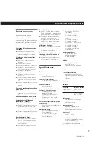 Preview for 26 page of Sony TC-WE305 Operating Instructions Manual