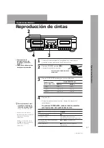 Preview for 30 page of Sony TC-WE305 Operating Instructions Manual