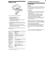 Preview for 6 page of Sony TCM-59V Operating Instructions Manual