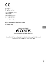 Preview for 107 page of Sony TDGBT500A Operating Instructions Manual