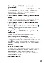 Preview for 126 page of Sony TDM-NC1 - Wi-fi Client For Streaming Music Installation Instructions Manual