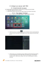 Preview for 4 page of Sony TEP-TX5 Installation & User Manual