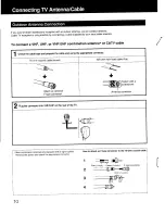 Preview for 10 page of Sony Trinitron KV-2037RS Operating Instructions Manual