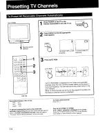 Preview for 14 page of Sony Trinitron KV-2037RS Operating Instructions Manual