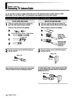 Preview for 12 page of Sony Trinitron KV-27TS27 Operating Instructions Manual