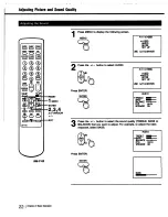 Preview for 22 page of Sony Trinitron KV-27TS27 Operating Instructions Manual