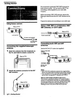 Preview for 4 page of Sony Trinitron KV-9PT20 Operating Instructions Manual