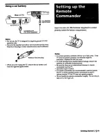 Preview for 5 page of Sony Trinitron KV-9PT20 Operating Instructions Manual