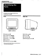 Preview for 11 page of Sony Trinitron KV-9PT20 Operating Instructions Manual