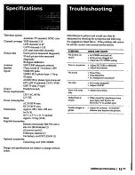 Preview for 13 page of Sony Trinitron KV-9PT20 Operating Instructions Manual