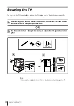 Preview for 10 page of Sony Trinitron KV-EX34 Operating Instructions Manual