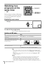 Preview for 18 page of Sony Trinitron KV-EX34 Operating Instructions Manual