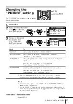 Preview for 29 page of Sony Trinitron KV-EX34 Operating Instructions Manual