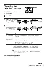 Preview for 31 page of Sony Trinitron KV-EX34 Operating Instructions Manual