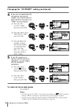 Preview for 38 page of Sony Trinitron KV-EX34 Operating Instructions Manual