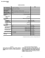 Preview for 2 page of Sony TRINITRON KV-J14P2S Service Manual