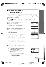 Preview for 7 page of Sony Trinitron KV-SA28 Operating Instructions Manual